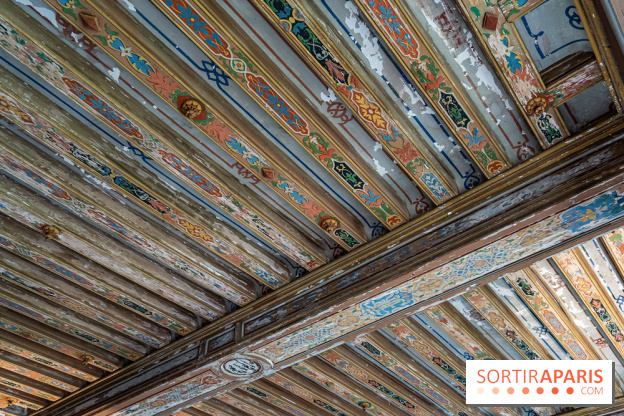 Le Château de la Roche Guyon, le château troglodyte dans le Val-d'Oise - 95 -  salle des gardes