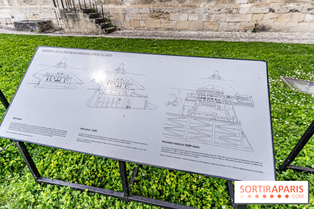 Le Château de la Roche Guyon, le château troglodyte dans le Val-d'Oise - 95 -  les étapes du château
