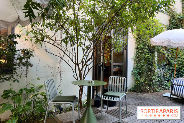 Hôtel Rosalie - Patio terrasse