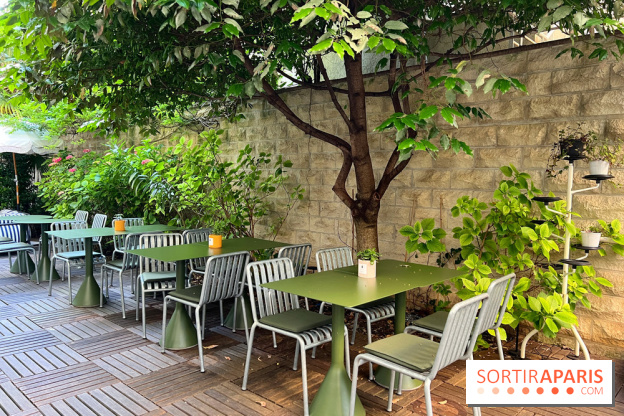 Hôtel Rosalie - Patio terrasse