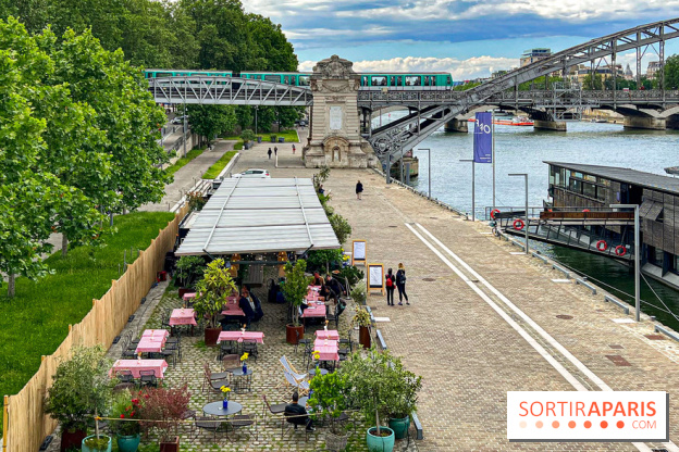 Chouchou sur Seine, la terrasse festive de l'hôtel Chouchou sur les quais parisiens