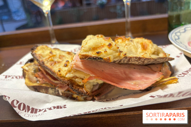 Le Comptoir de crème  - croque monsieur à la truffe
