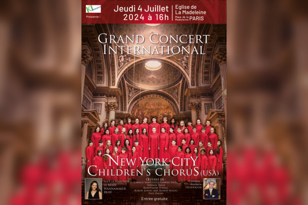 Le New York City Children's Chorus à La Madeleine