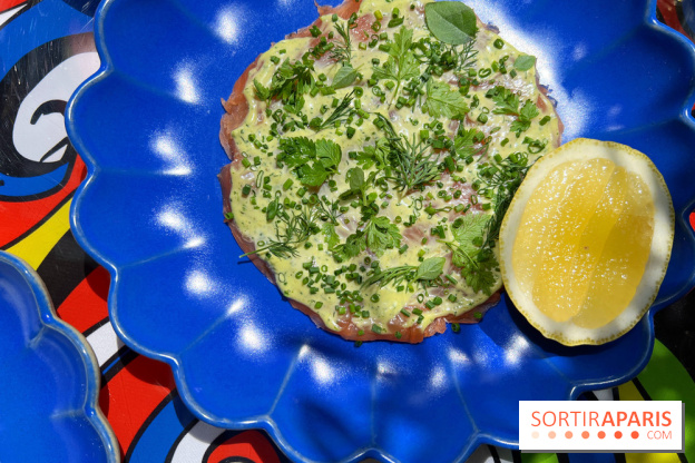 Moët in Paris by Allénos - Saumon fumé et herbes