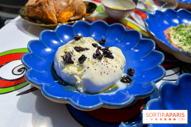 Moët in Paris by Allénos - Burrata et olives