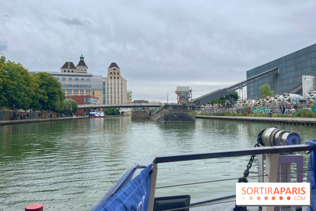 Canal de l'Ourcq - Grands moulins 