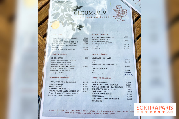 Le restaurant du Petit Moulin des Vaux de Cernay - Oléum Papa, le restaurant culturel