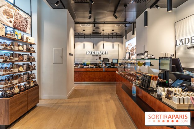Läderach Opéra, la boutique de chocolats suisse