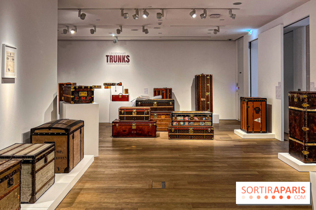 L'exposition de malles Louis Vuitton chez Christie's Paris