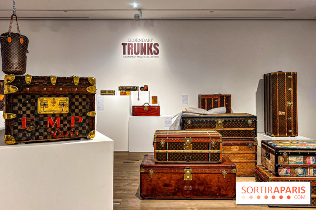 L'exposition de malles Louis Vuitton chez Christie's Paris