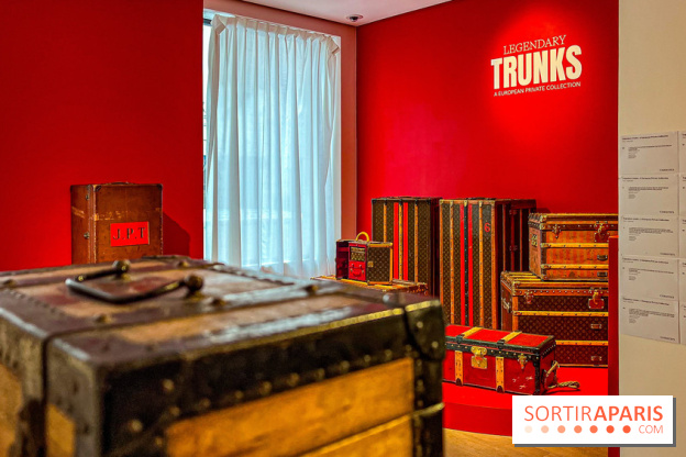 L'exposition de malles Louis Vuitton chez Christie's Paris