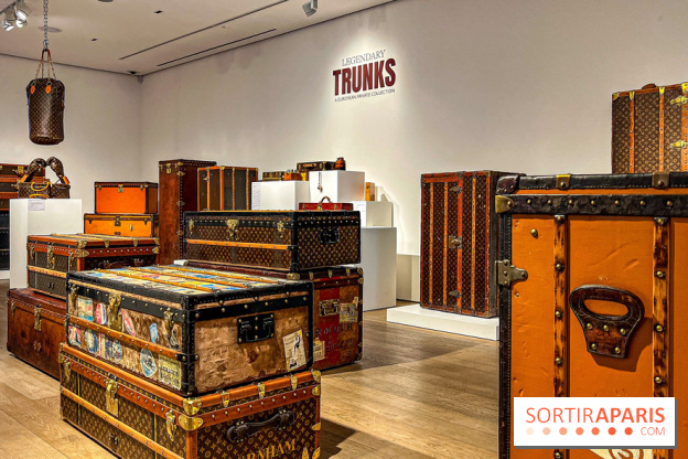 L'exposition de malles Louis Vuitton chez Christie's Paris