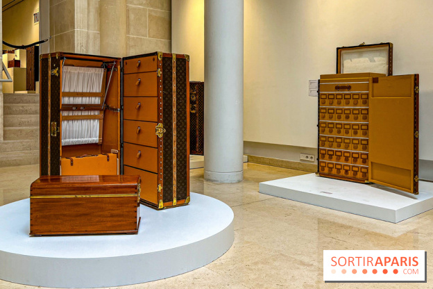L'exposition de malles Louis Vuitton chez Christie's Paris