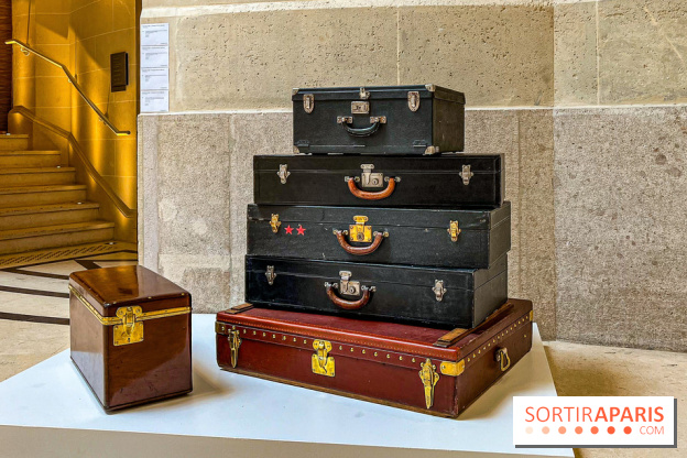 L'exposition de malles Louis Vuitton chez Christie's Paris