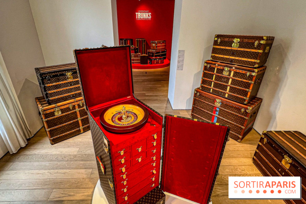 L'exposition de malles Louis Vuitton chez Christie's Paris
