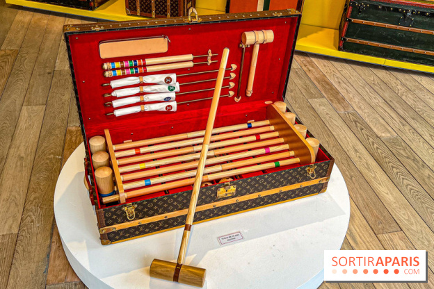 L'exposition de malles Louis Vuitton chez Christie's Paris