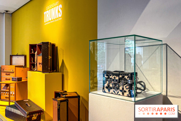 L'exposition de malles Louis Vuitton chez Christie's Paris