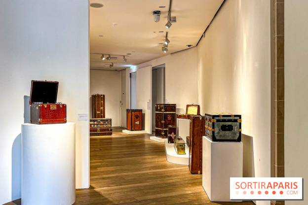 L'exposition de malles Louis Vuitton chez Christie's Paris