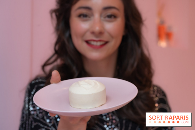 Le Café de la Rose Lancôme par Nina Métayer sur les Champs-Elysées à Paris