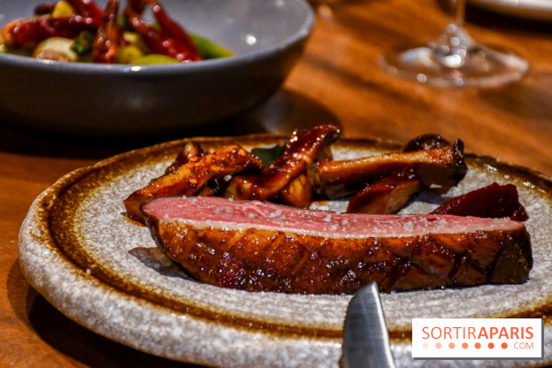 Madame Fan, le restaurant gastronomique chinois à Paris  - magret de canard fumé au thé Long Jing