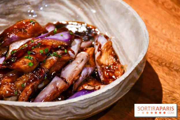 Madame Fan, le restaurant gastronomique chinois à Paris  - aubergine braisée façon Hong Shao