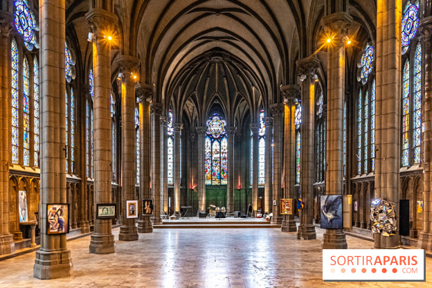 À la croisée des arts, le festival street art gratuit dans la Chapelle Jeanne d'Arc Paris 14e  et fête de la musique 2024 -  A7C7362 HDR