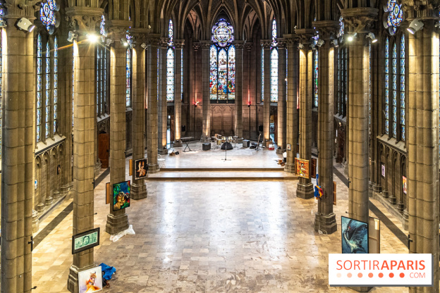 À la croisée des arts, le festival street art gratuit dans la Chapelle Jeanne d'Arc Paris 14e  et fête de la musique 2024 -  A7C7421 HDR