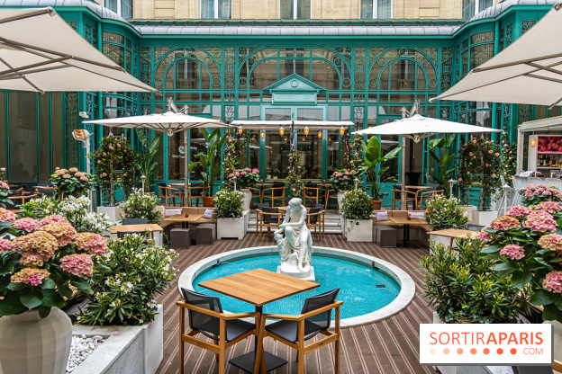 La Terrasse des Roses au Westin Paris Vendome, le patio floral confidentiel