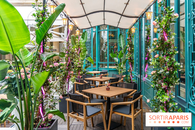 La Terrasse des Roses au Westin Paris Vendome, le patio floral confidentiel