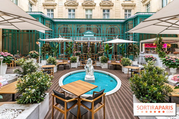 La Terrasse des Roses au Westin Paris Vendome, le patio floral confidentiel
