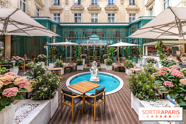 La Terrasse des Roses au Westin Paris Vendome, le patio floral confidentiel