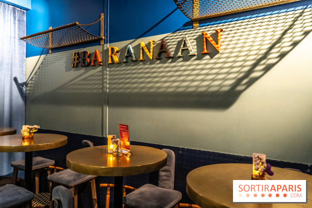 Brunch indien à Paris par Baranaan et Pingwoo -  salle restaurant Paris 10e