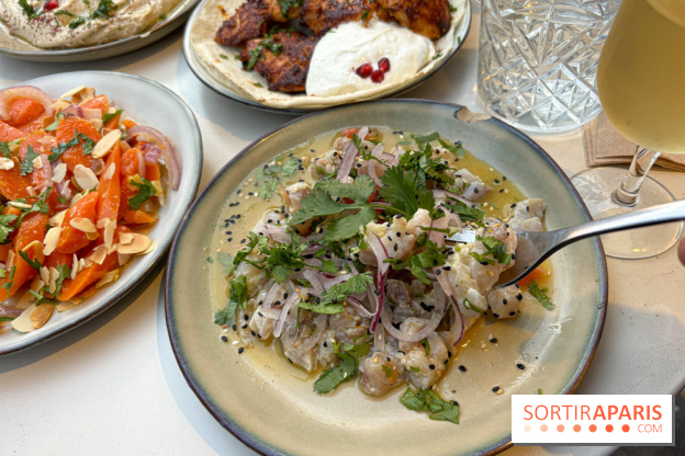 Sosso Restaurant  - le tartare de lieu noir aux agrumes