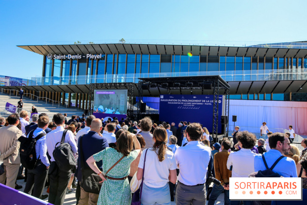 Inauguration du prolongement de la ligne 14, nos photos - IMG 5321