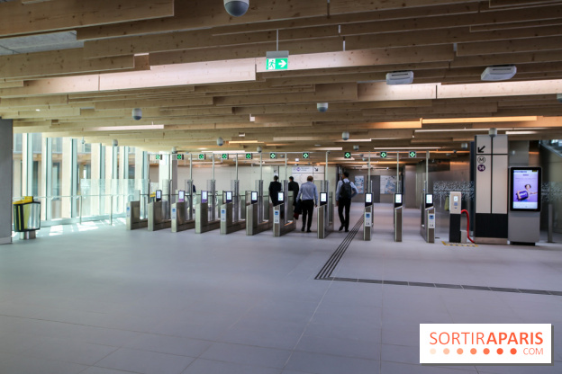 Inauguration du prolongement de la ligne 14, nos photos