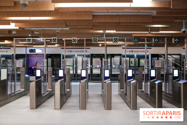 Inauguration du prolongement de la ligne 14, nos photos