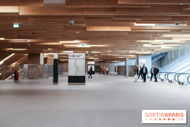 Inauguration du prolongement de la ligne 14, nos photos