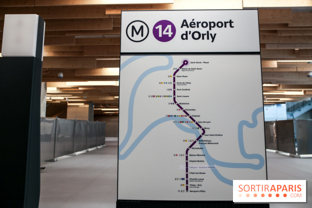 Inauguration du prolongement de la ligne 14, nos photos
