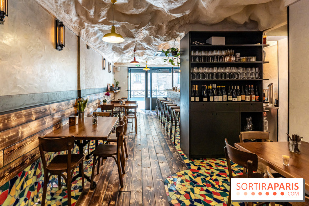 Tina restaurant - bar à Tapas Paris 6  -  salle restaurant 