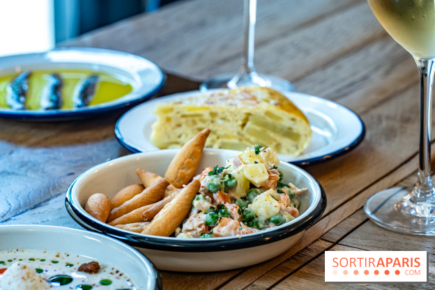 Tina restaurant - bar à Tapas Paris 6  -  Ensaladilla rusa - tortilla