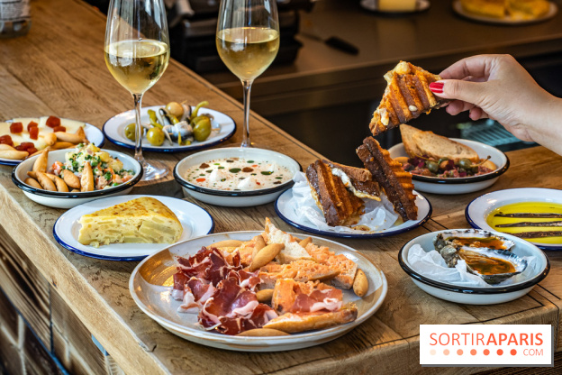 Tina restaurant - bar à Tapas Paris 6  -  assiettes à partager