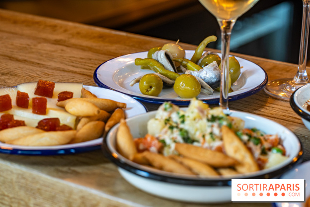 Tina restaurant - bar à Tapas Paris 6  -  Guildas boqueron