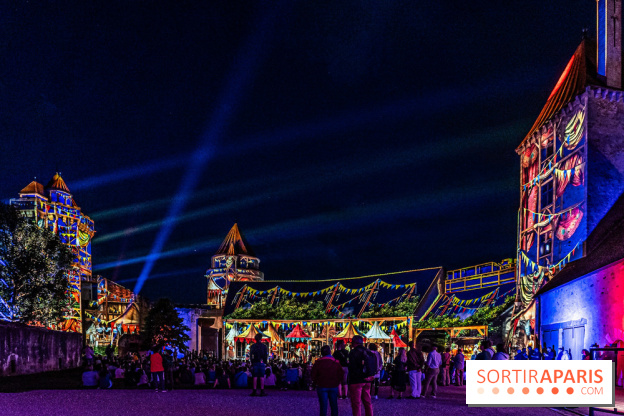 Lumières de Blandy : l'héritage des vicomtes, le spectacle sons et lumières -  large