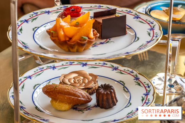 Le Tea Time de la Reine d'Ore à Versailles -  pièces sucrées