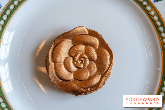 Le Tea Time de la Reine d'Ore à Versailles -  cookie fleur