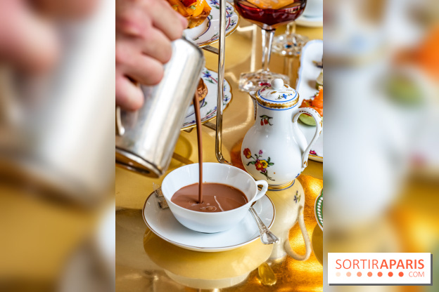 Le Tea Time de la Reine d'Ore à Versailles -  chocolat chaud Ducasse