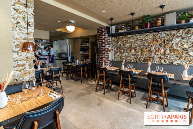 Fana Bistrot, le restaurant bistronomique du 18e avec terrasse et vue Sacré Cœur -  salle