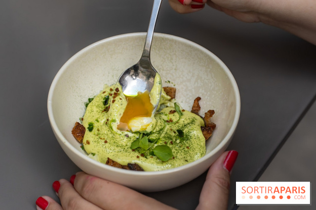 Fana Bistrot, le restaurant bistronomique du 18e avec terrasse et vue Sacré Cœur -  oeuf parfait