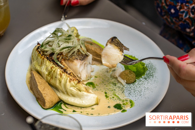 Fana Bistrot, le restaurant bistronomique du 18e avec terrasse et vue Sacré Cœur -  poisson et chou