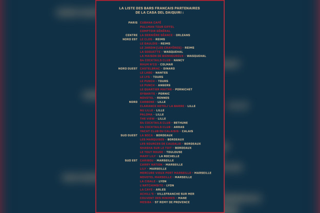 LA DAIQUIRI WEEK FAIT SON GRAND RETOUR DU 12 AU 21 JUILLET !